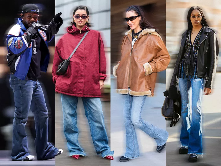 Flared Jeans Getting a Modern Upgrade for Contemporary Style